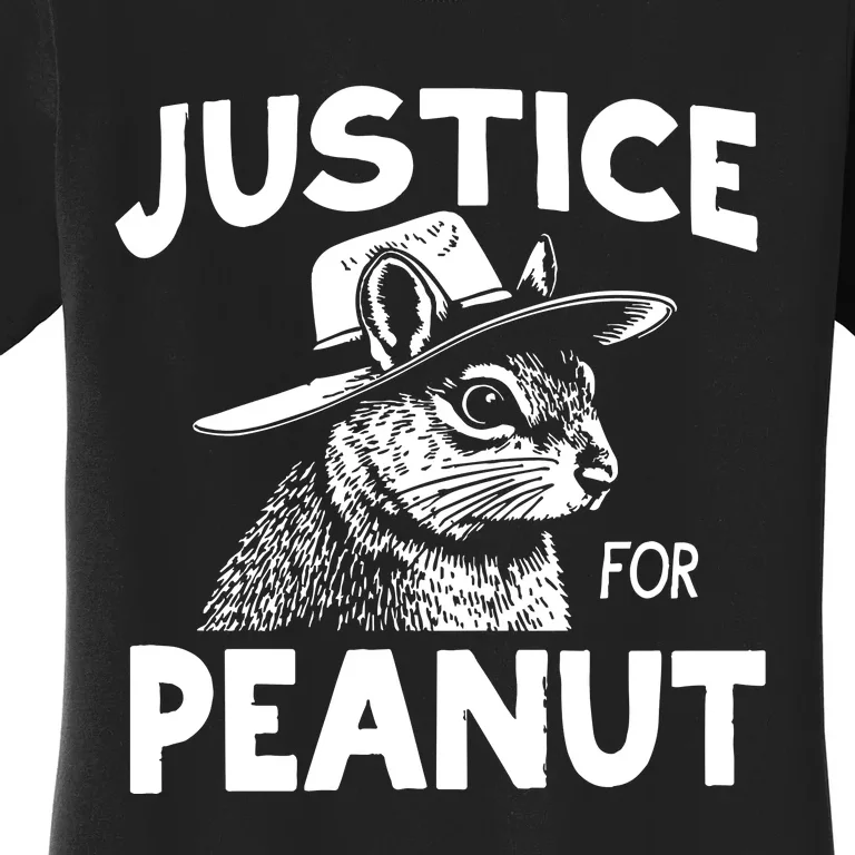 Justice For Peanut Women's T-Shirt