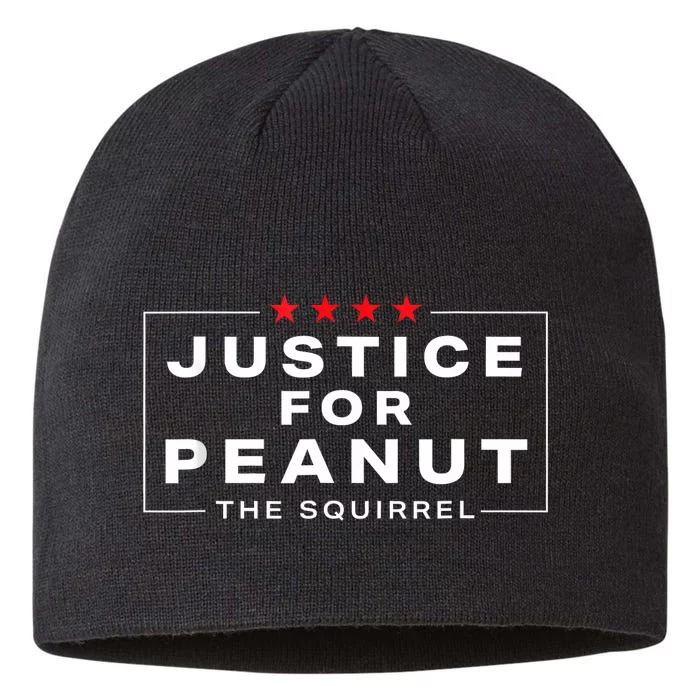 Justice For Peanut The Squirrel Peanut Squirrel 8 1/2in Sustainable Knit Beanie