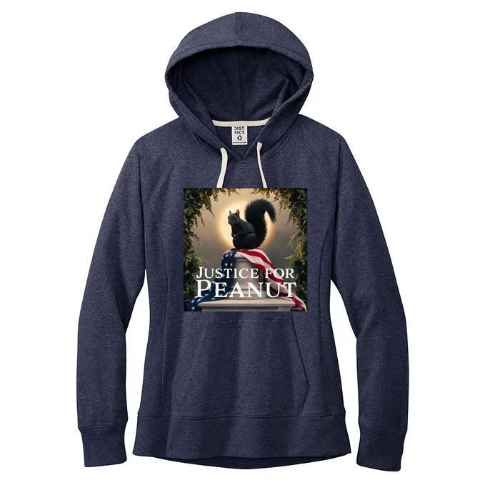 Justice For Peanut The Squirrel Peanut Squirrel Women's Fleece Hoodie