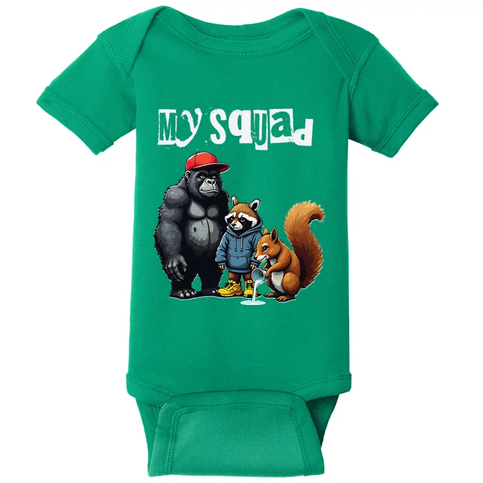 Justice For Peanut And Fred Baby Bodysuit