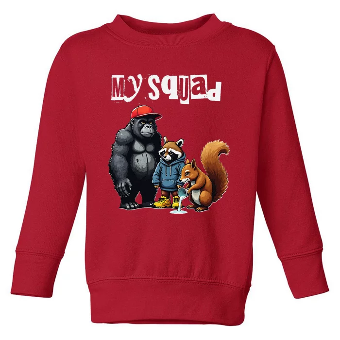 Justice For Peanut And Fred Toddler Sweatshirt