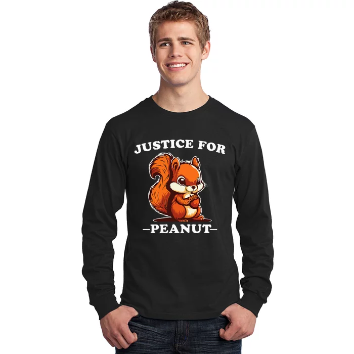 Justice For Peanut Long Sleeve Shirt