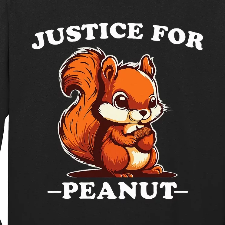 Justice For Peanut Long Sleeve Shirt