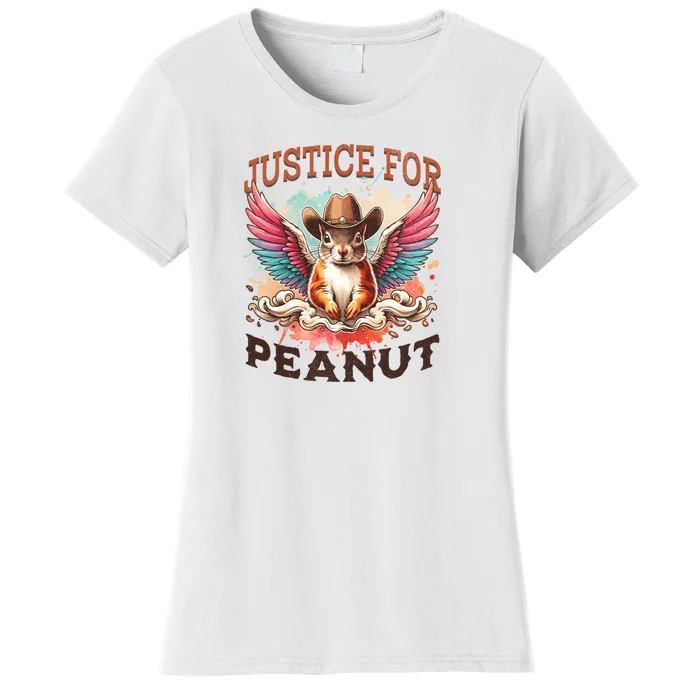 Justice For Peanut The Squirrel Peanut Squirrel Women's T-Shirt