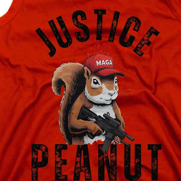 Justice For Peanut The Squirrel & Fred The Racoon Tank Top