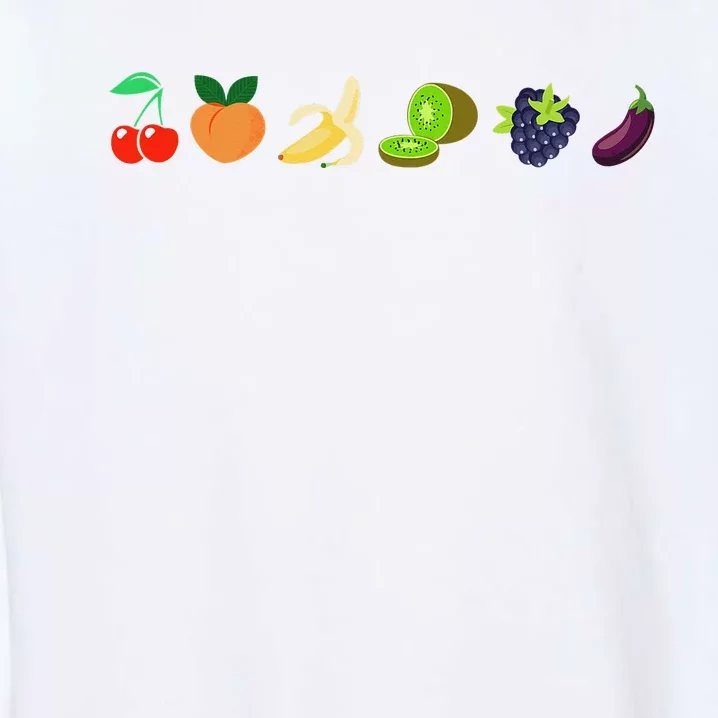 Just Freaking Peachy Feeling Summer Apparel Garment-Dyed Sweatshirt