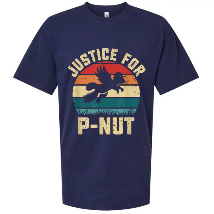 Justice For Peanut P’Nut Pnut Squirrel Lover Sueded Cloud Jersey T-Shirt