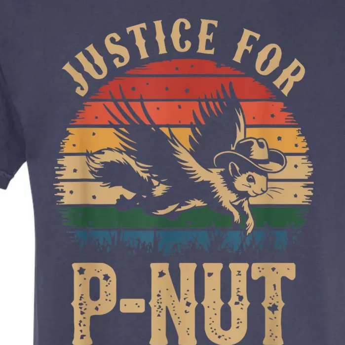 Justice For Peanut P’Nut Pnut Squirrel Lover Garment-Dyed Heavyweight T-Shirt