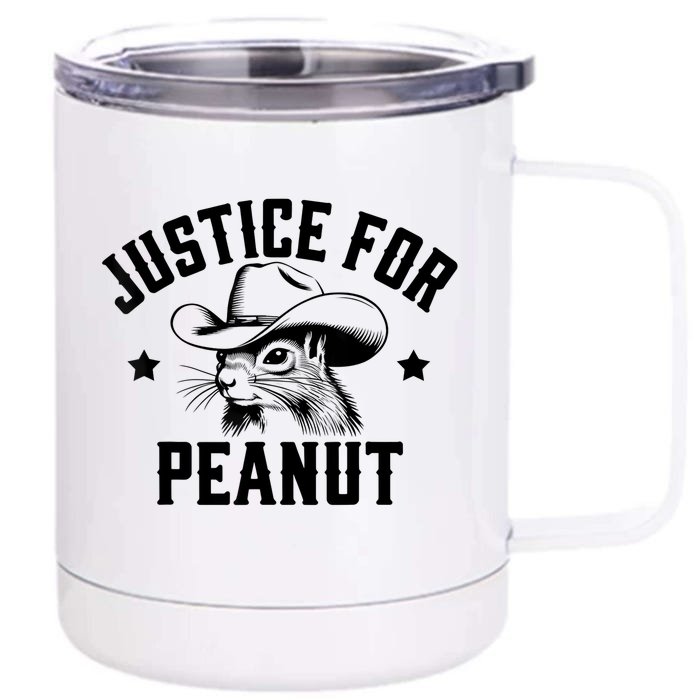 Justice For Peanut The Squirrel Peanut Squirrel 12 oz Stainless Steel Tumbler Cup