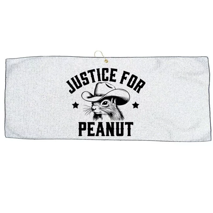 Justice For Peanut The Squirrel Peanut Squirrel Large Microfiber Waffle Golf Towel