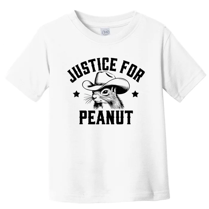 Justice For Peanut The Squirrel Peanut Squirrel Toddler T-Shirt