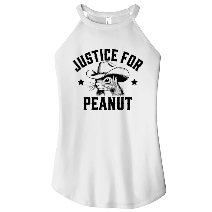 Justice For Peanut The Squirrel Peanut Squirrel Women’s Perfect Tri Rocker Tank