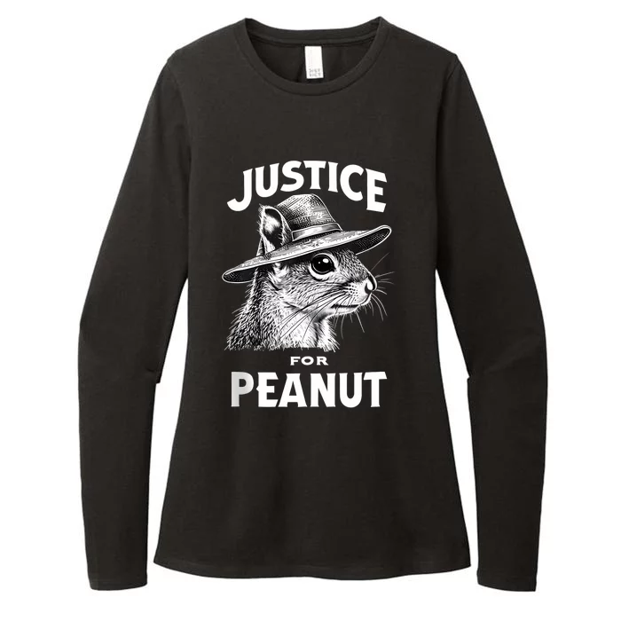 Justice For Peanut The Squirrel P’Nut Pnut Peanut Squirrel Womens CVC Long Sleeve Shirt