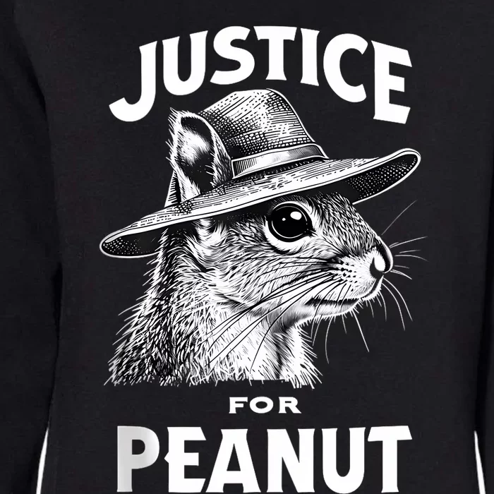 Justice For Peanut The Squirrel P’Nut Pnut Peanut Squirrel Womens California Wash Sweatshirt