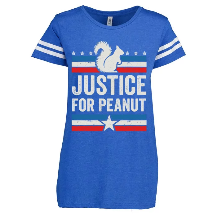 Justice For Peanut The Squirrel The Squirrel Pnut Enza Ladies Jersey Football T-Shirt