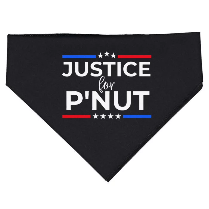 Justice For PNut Peanut Squirrel Lovers USA-Made Doggie Bandana