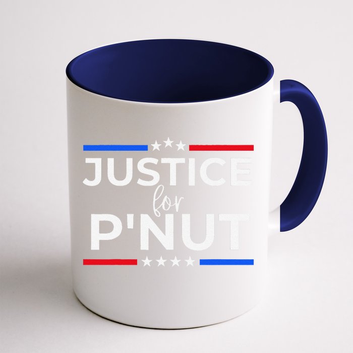 Justice For PNut Peanut Squirrel Lovers Front & Back Coffee Mug