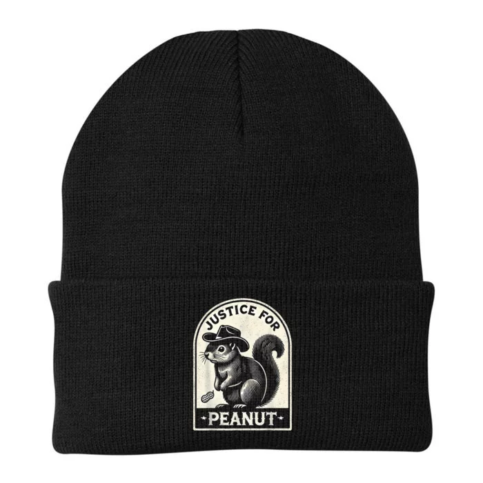 Justice For Peanut The Squirrel Peanut Squirrel Wanted Knit Cap Winter Beanie