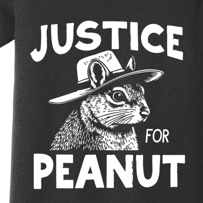 Justice For Peanut Baby Bodysuit