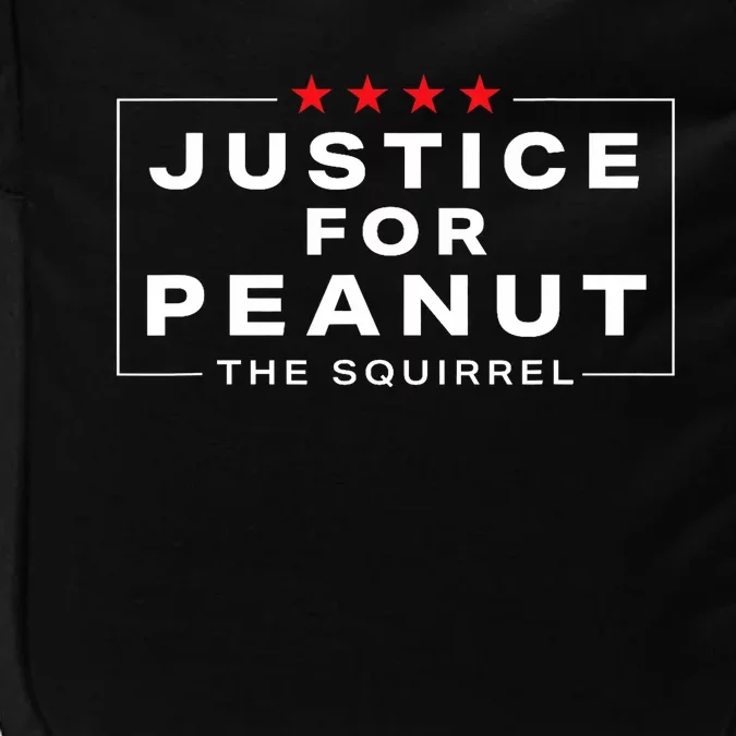 Justice For Peanut The Squirrel Peanut Squirrel Trending Design Impact Tech Backpack