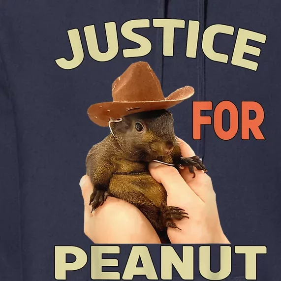 Justice For Peanut The Squirrel Premium Hoodie