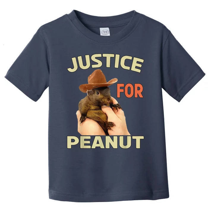 Justice For Peanut The Squirrel Toddler T-Shirt