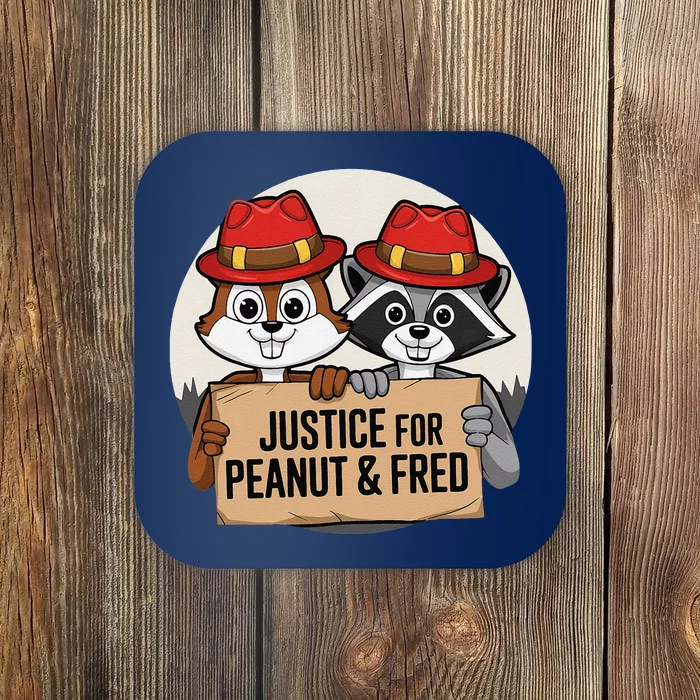 Justice For Peanut The Squirrel 2024 Coaster