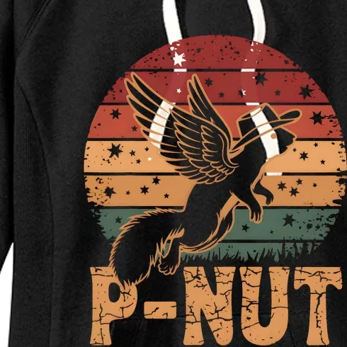 Justice For Peanut P’Nut Pnut Squirrel Lover Women's Fleece Hoodie