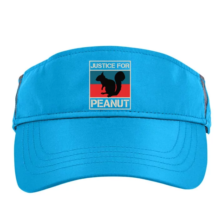 Justice For Peanut The Squirrel Adult Drive Performance Visor