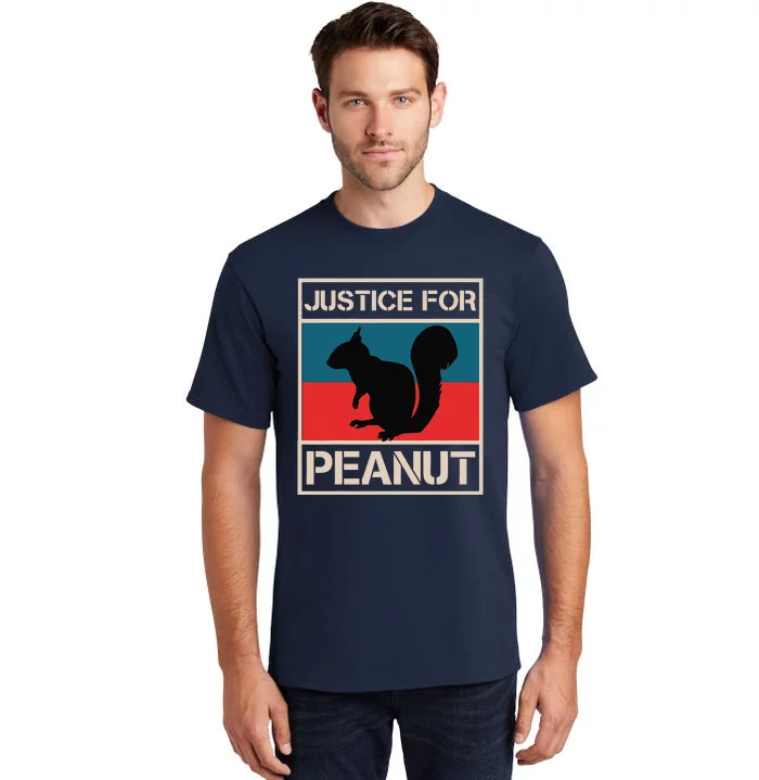 Justice For Peanut The Squirrel Tall T-Shirt