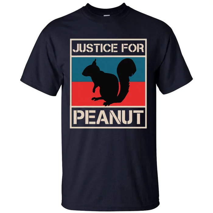 Justice For Peanut The Squirrel Tall T-Shirt