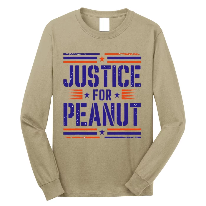 Justice For Peanut The Squirrel And Fred The Raccoon Long Sleeve Shirt