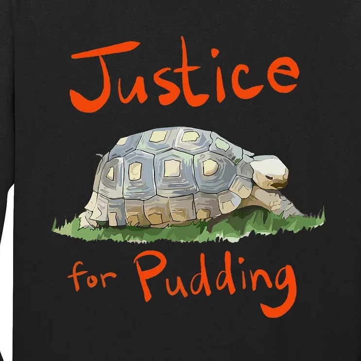 Justice For Pudding Tall Long Sleeve T-Shirt