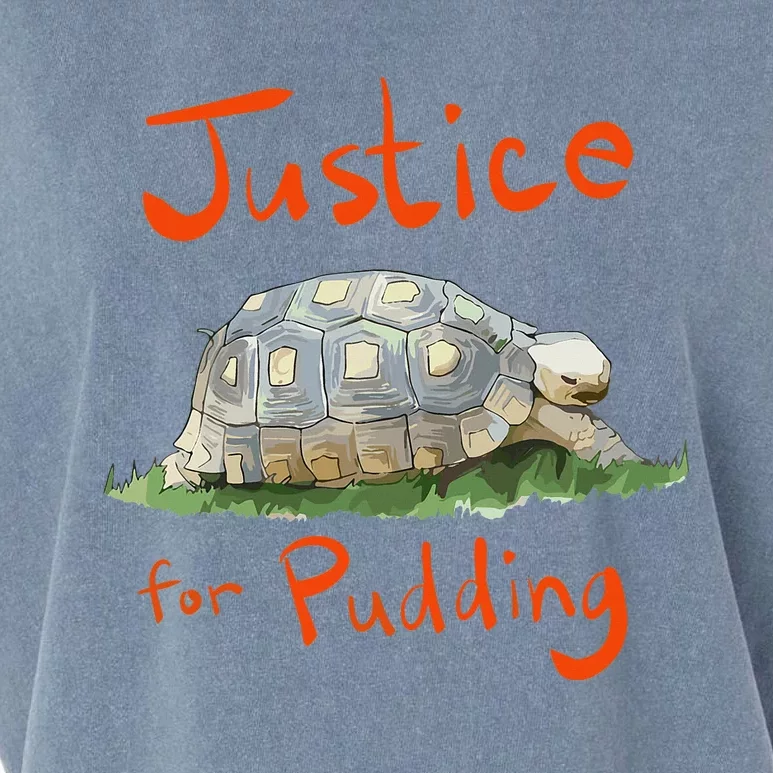 Justice For Pudding Garment-Dyed Women's Muscle Tee