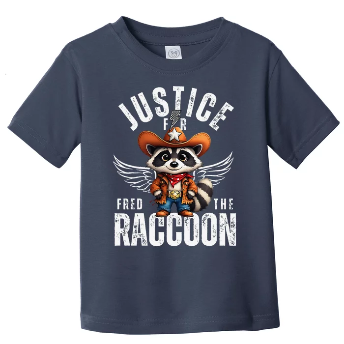 Justice For Peanut The Squirrel & Fred The Racoon Toddler T-Shirt