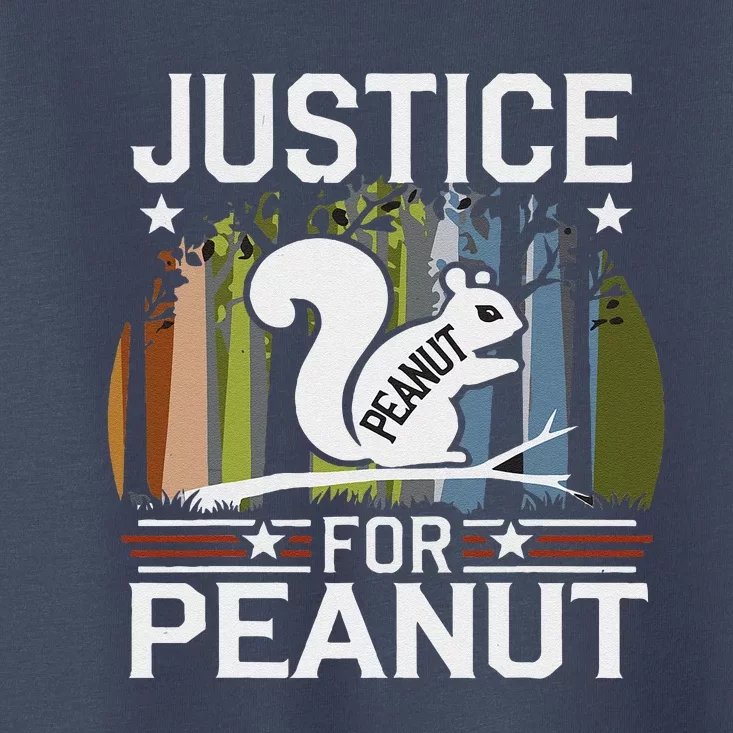 Justice For Peanut The Squirrel Toddler T-Shirt