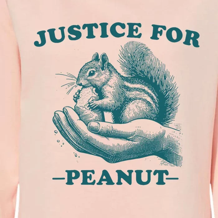 Justice For Peanut The Squirrel Peanut Squirrel Trending Womens California Wash Sweatshirt