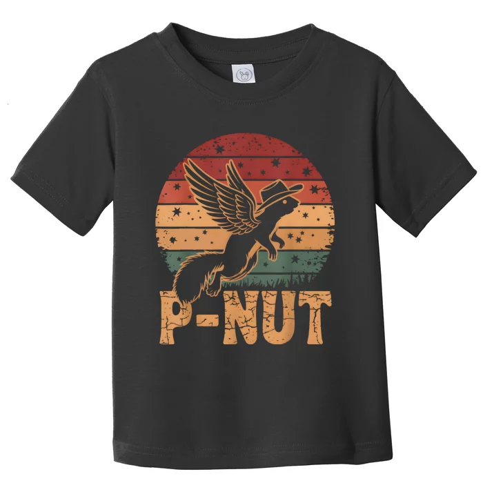 Justice For Peanut P’Nut Pnut Squirrel Lover Toddler T-Shirt