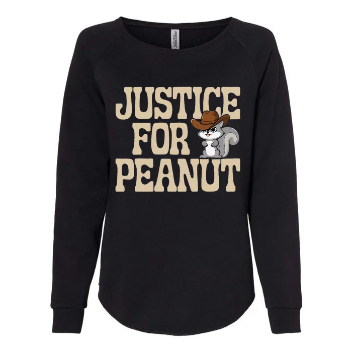 Justice For Peanut The Squirrels 2024 Womens California Wash Sweatshirt