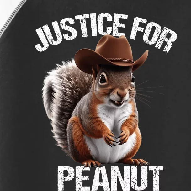 Justice For Peanut The Squirrel Peanut Squirrel Trending Design Toddler Fine Jersey T-Shirt