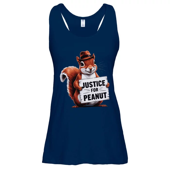 Justice For Peanut The Squirrel Peanut Squirrel Ladies Essential Flowy Tank