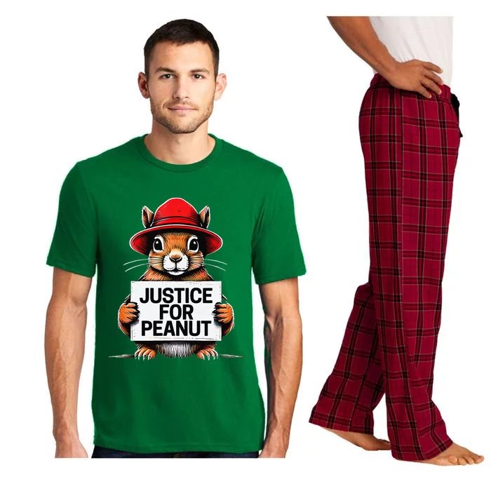 Justice For Peanut The Squirrel Wanted Pajama Set