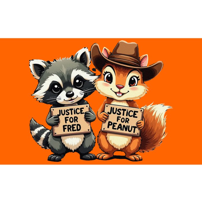 Justice For Peanut The Squirrel And Fred The Raccoon Bumper Sticker