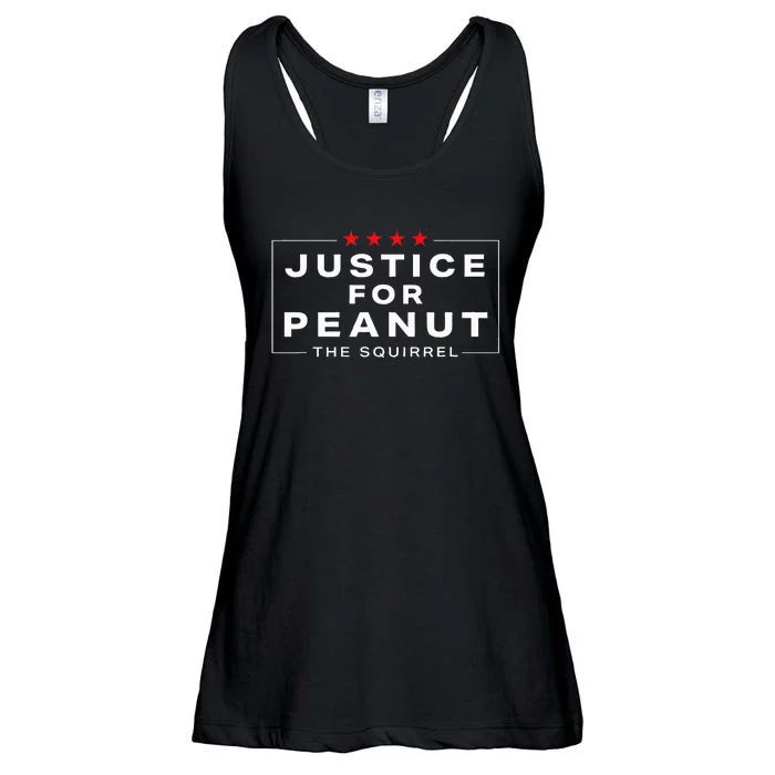 Justice For Peanut The Squirrel Peanut Squirrel Ladies Essential Flowy Tank