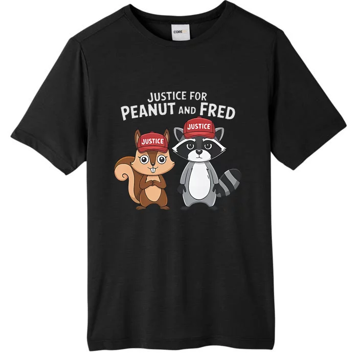 Justice For Peanut The Squirrel & Fred The Racoon ChromaSoft Performance T-Shirt