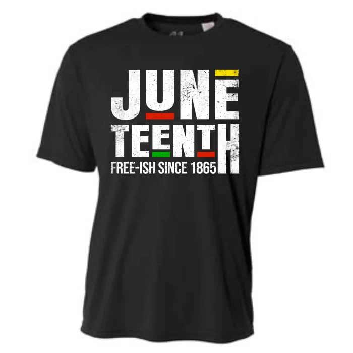 Juneteenth Freeish Since 1865 For Black African Freedom Day Gift Cooling Performance Crew T-Shirt