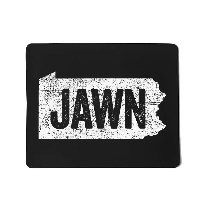 Jawn Funny Slang Philadelphia Vintage Mousepad