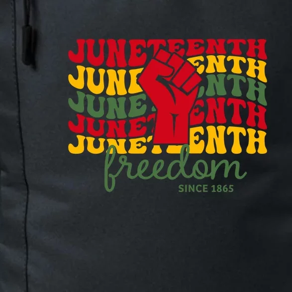 Juneteenth Freedom Since 1865 Afro America Gift Daily Commute Backpack