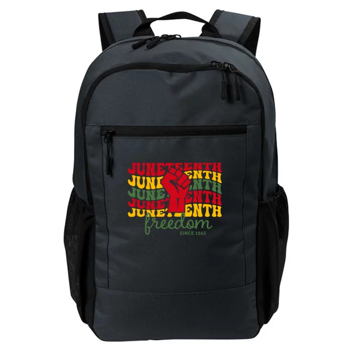 Juneteenth Freedom Since 1865 Afro America Gift Daily Commute Backpack