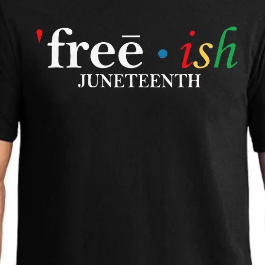 JUNETEENTH Freeish Since 1865 Melanin Ancestor Black History Pajama Set